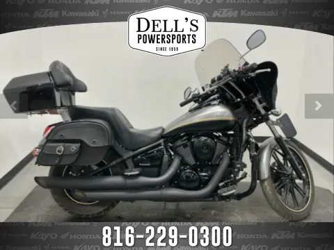Gray 2020 Kawasaki Vulcan 900 Custom for sale in Grain Valley, MO