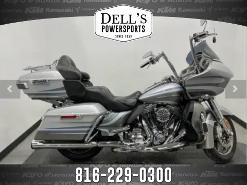 Silver 2016 Harley-Davidson Road Glide CVO Ultra for sale in Grain Valley, MO
