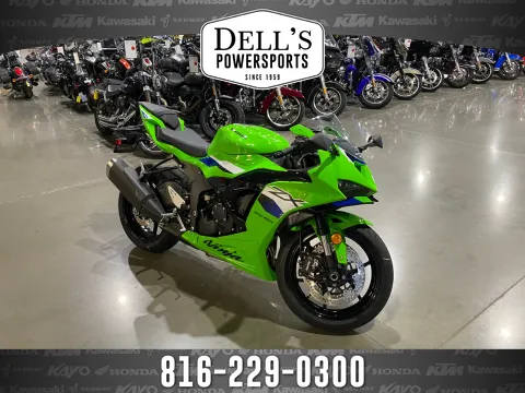 Green 2026 Kawasaki Ninja ZX-6R Base for sale in Grain Valley, MO