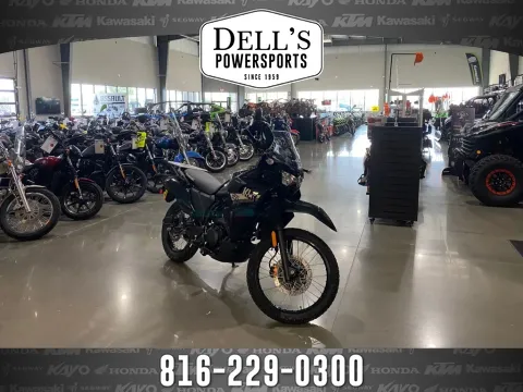 Black 2026 Kawasaki KLR 650 S ABS for sale in Grain Valley, MO
