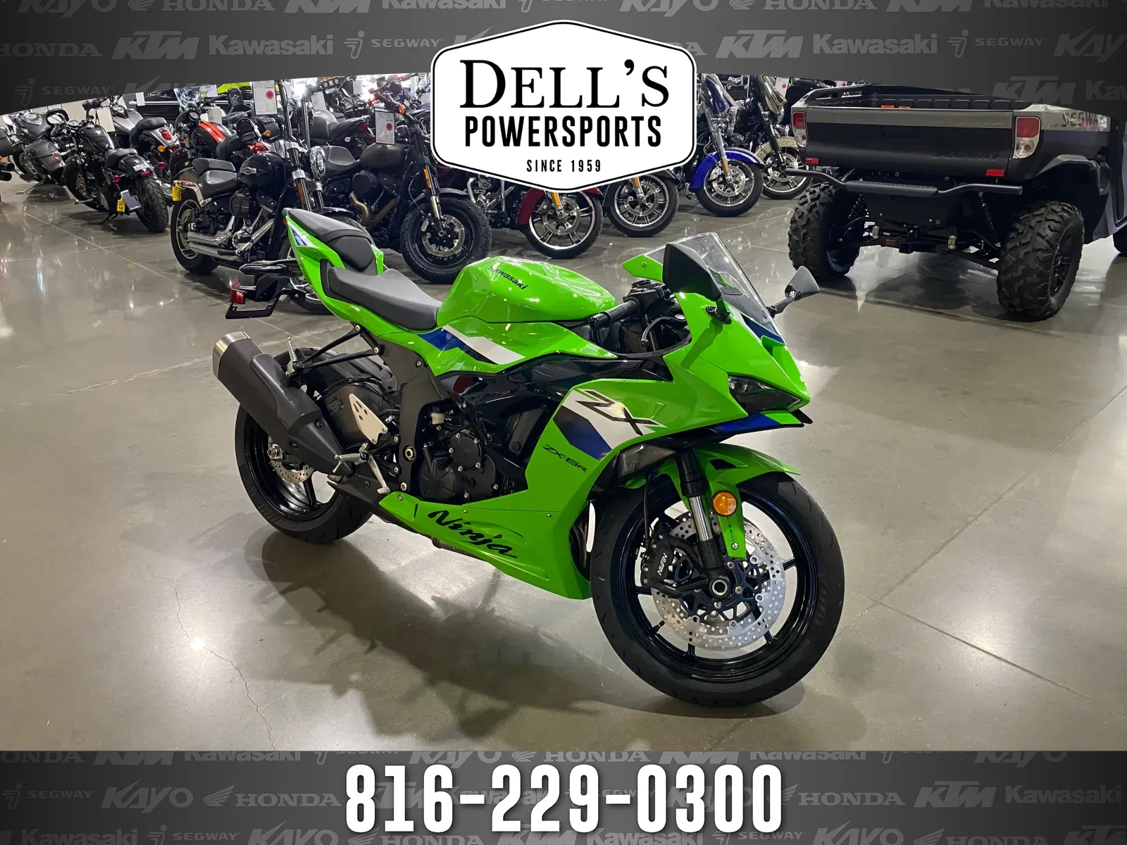 Green 2026 Kawasaki Ninja ZX-6R ABS for sale in Grain Valley, MO