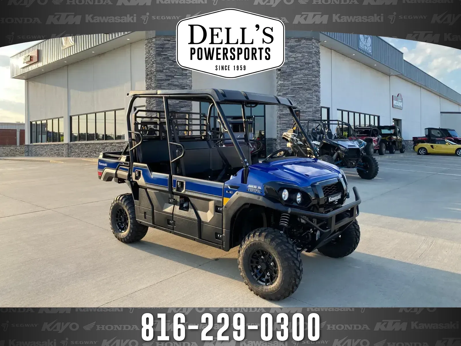 Blue 2026 Kawasaki Mule PRO-FXT 1000 LE for sale in Grain Valley, MO