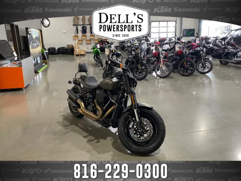 Gray 2018 Harley-Davidson Softail Fat Bob 114 for sale in Grain Valley, MO