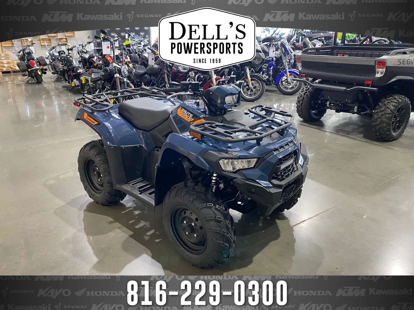 Gray 2026 Kawasaki Brute Force 450 4x4 for sale in Grain Valley, MO