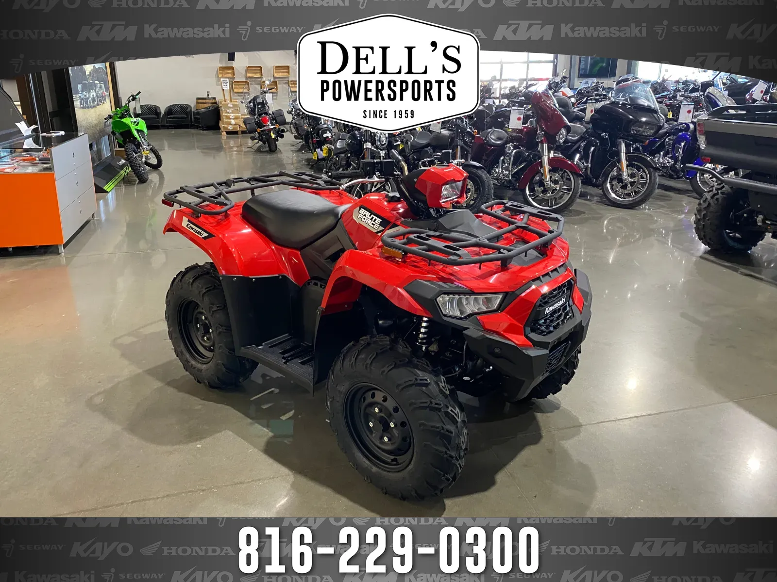 Red 2026 Kawasaki Brute Force 450 4x4 for sale in Grain Valley, MO