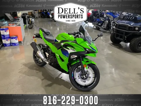 Green 2026 Kawasaki Ninja 500 for sale in Grain Valley, MO