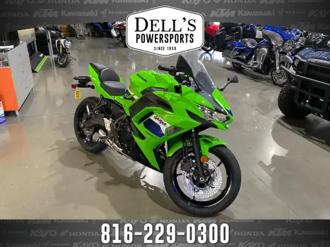 Green 2026 Kawasaki Ninja 650 ABS for sale in Grain Valley, MO