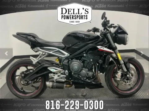 Black 2018 Triumph Street Triple RS for sale in Grain Valley, MO