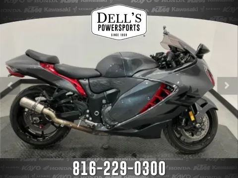 Gray 2023 Suzuki Hayabusa 1340 for sale in Grain Valley, MO