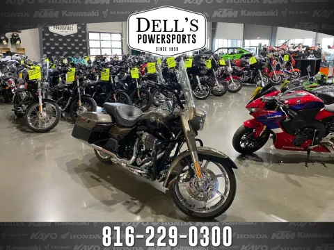 Gray 2014 Harley-Davidson Road King CVO for sale in Grain Valley, MO