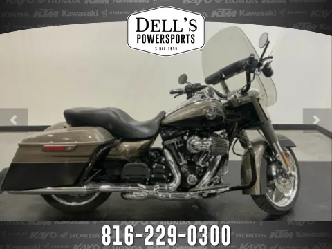 Gray 2014 Harley-Davidson Road King CVO for sale in Grain Valley, MO