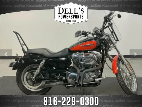 Black 2008 Harley-Davidson Sportster 1200 Custom for sale in Grain Valley, MO