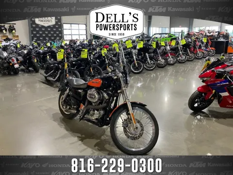 Black 2008 Harley-Davidson Sportster 1200 Custom for sale in Grain Valley, MO