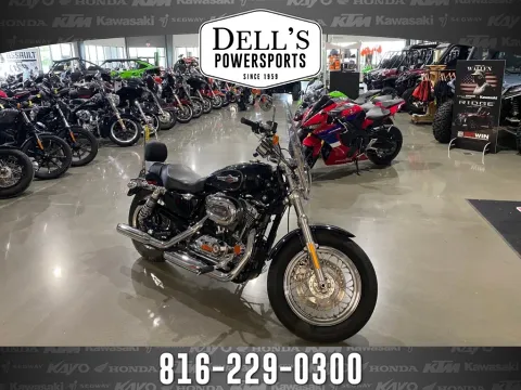 Black 2017 Harley-Davidson Sportster 1200 Custom for sale in Grain Valley, MO