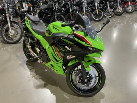 Photos of 2024 Kawasaki Ninja 500 for sale in Grain Valley, MO at Dell's Powersports