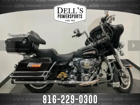 Black 2007 Harley-Davidson Electra Glide Classic for sale in Grain Valley, MO
