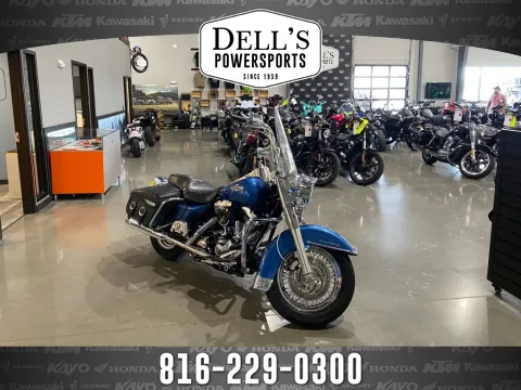 Blue 2006 Harley-Davidson Road King Classic for sale in Grain Valley, MO