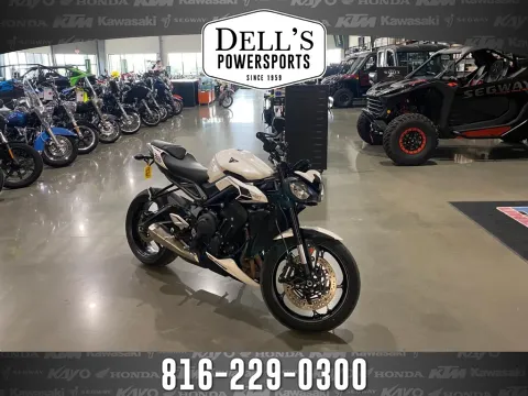 White 2024 Triumph Street Triple R for sale in Grain Valley, MO