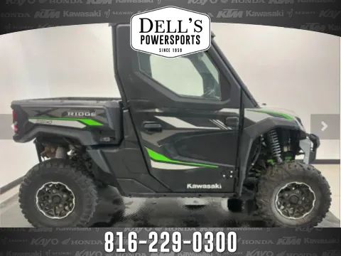 Black 2024 Kawasaki RIDGE XR HVAC for sale in Grain Valley, MO