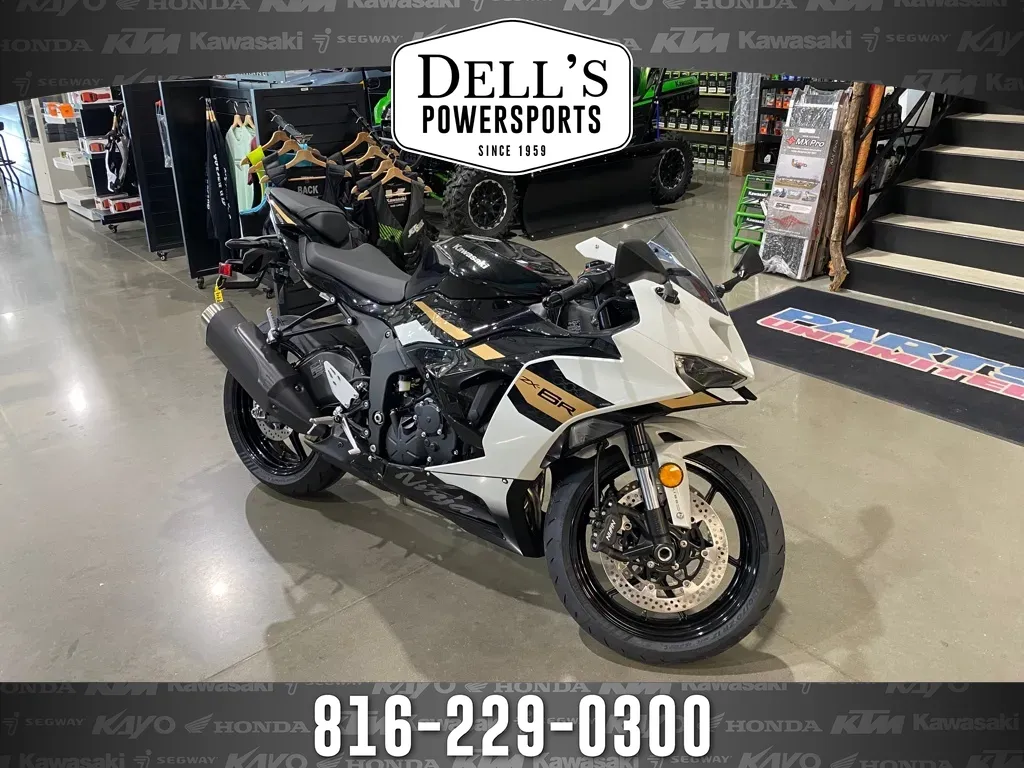 White 2026 Kawasaki Ninja ZX-6R ABS for sale in Grain Valley, MO
