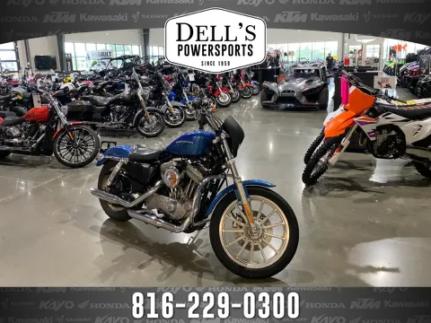 Blue 2005 Harley-Davidson Sportster 883 Low for sale in Grain Valley, MO