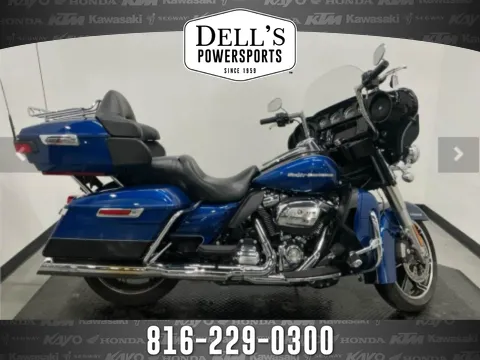 Blue 2022 Harley-Davidson Touring Ultra Limited for sale in Grain Valley, MO