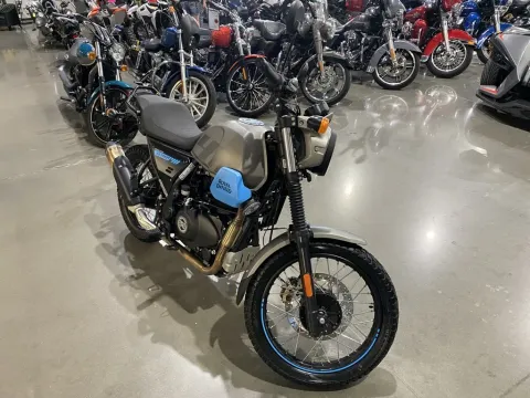 Photos of 2023 Royal Enfield Scram 411 for sale in Grain Valley, MO at Dell's Powersports