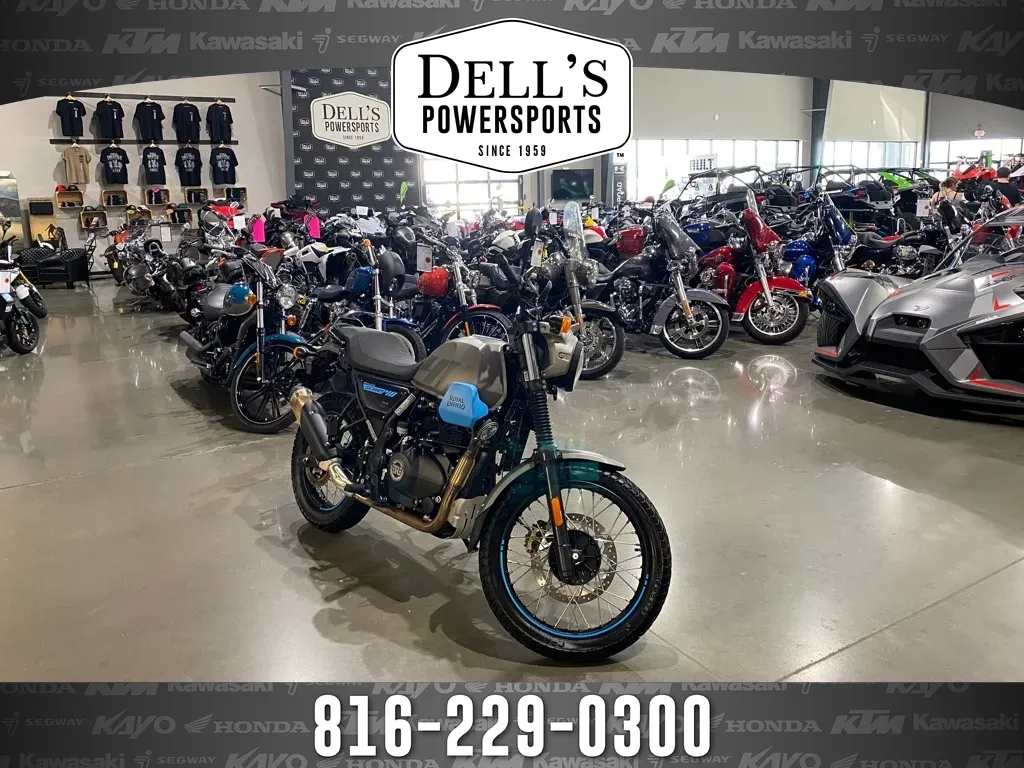 Gray 2023 Royal Enfield Scram 411 for sale in Grain Valley, MO