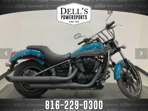 Blue 2022 Kawasaki Vulcan 900 Custom for sale in Grain Valley, MO