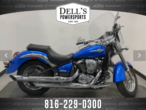 Blue 2009 Kawasaki Vulcan 900 Classic for sale in Grain Valley, MO