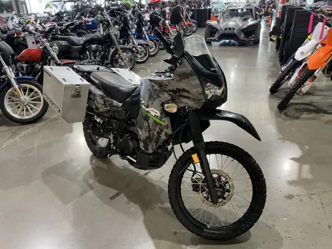 Photos of 2016 Kawasaki KLR650 Camo for sale in Grain Valley, MO at Dell's Powersports