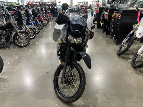 Another view of 2016 Kawasaki KLR650 Camo for sale in Grain Valley, MO at Dell's Powersports