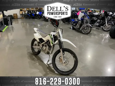 White 2027 Kawasaki KLX 140R L for sale in Grain Valley, MO