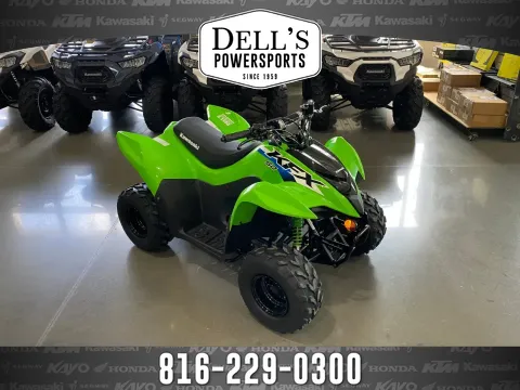 Green 2027 Kawasaki KFX 50 for sale in Grain Valley, MO