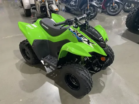 Photos of 2027 Kawasaki KFX 90 for sale in Grain Valley, MO at Dell's Powersports