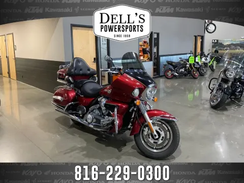 Red 2010 Kawasaki Vulcan 1700 Voyager for sale in Grain Valley, MO