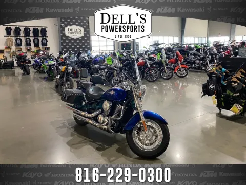 Blue 2019 Kawasaki Vulcan 900 Classic LT for sale in Grain Valley, MO
