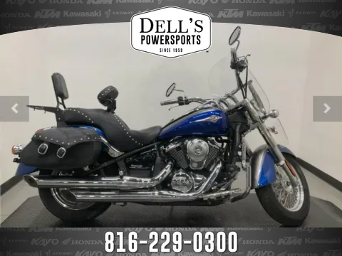 Blue 2019 Kawasaki Vulcan 900 Classic LT for sale in Grain Valley, MO