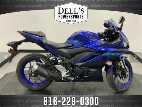 Blue 2024 Yamaha YZF R3 for sale in Grain Valley, MO