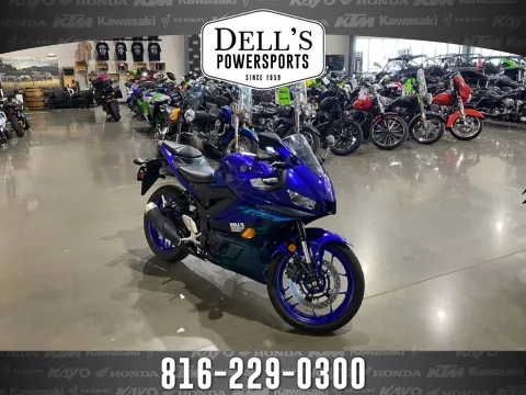 Blue 2024 Yamaha YZF R3 for sale in Grain Valley, MO
