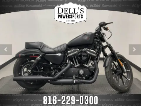 Black 2021 Harley-Davidson Sportster Iron 883 for sale in Grain Valley, MO
