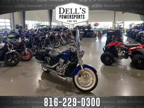 Blue 2009 Kawasaki Vulcan 900 Classic LT for sale in Grain Valley, MO