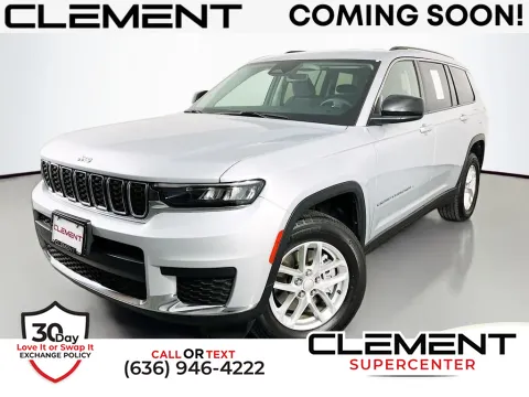 Silver 2023 Jeep Grand Cherokee L Laredo for sale in Saint Charles, MO