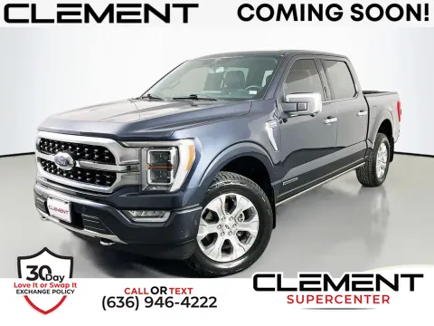 Gray 2021 Ford F-150 Platinum for sale in Saint Charles, MO