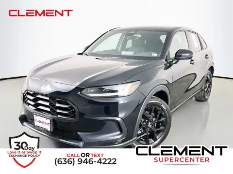 Black 2024 Honda HR-V Sport for sale in Saint Charles, MO