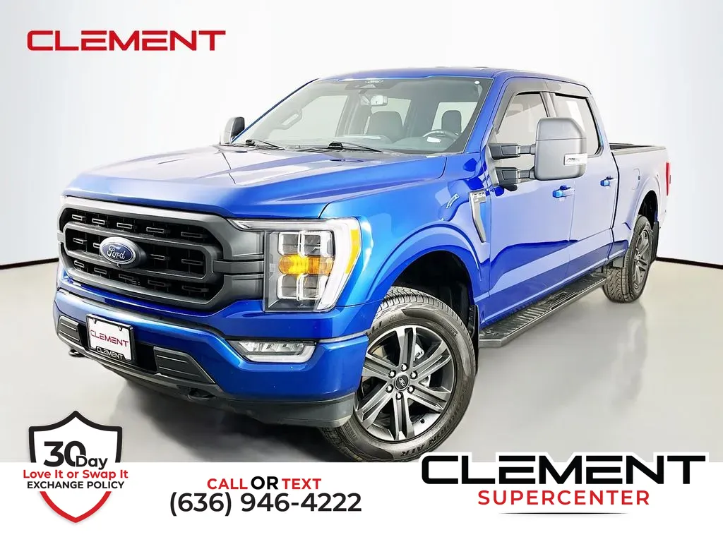 Blue 2022 Ford F-150 XLT for sale in Saint Charles, MO