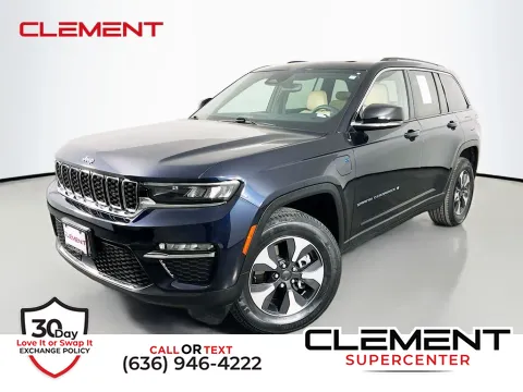 Blue 2022 Jeep Grand Cherokee 4xe for sale in Saint Charles, MO