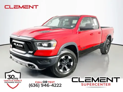 Red 2019 Ram 1500 Rebel for sale in Saint Charles, MO