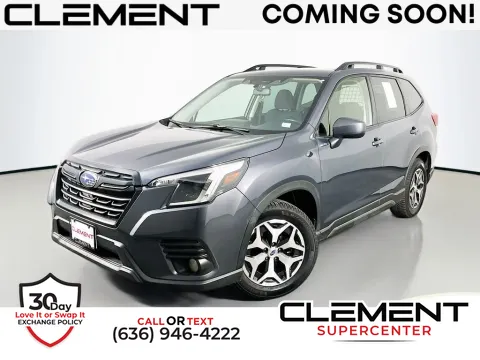 Gray 2022 Subaru Forester Premium for sale in Saint Charles, MO
