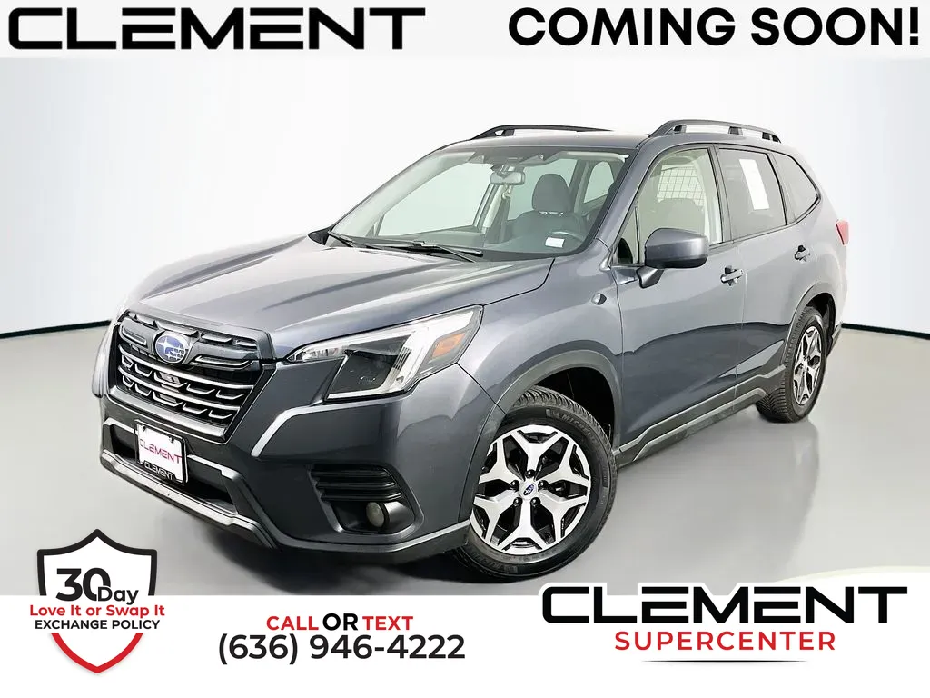 Gray 2022 Subaru Forester Premium for sale in Saint Charles, MO